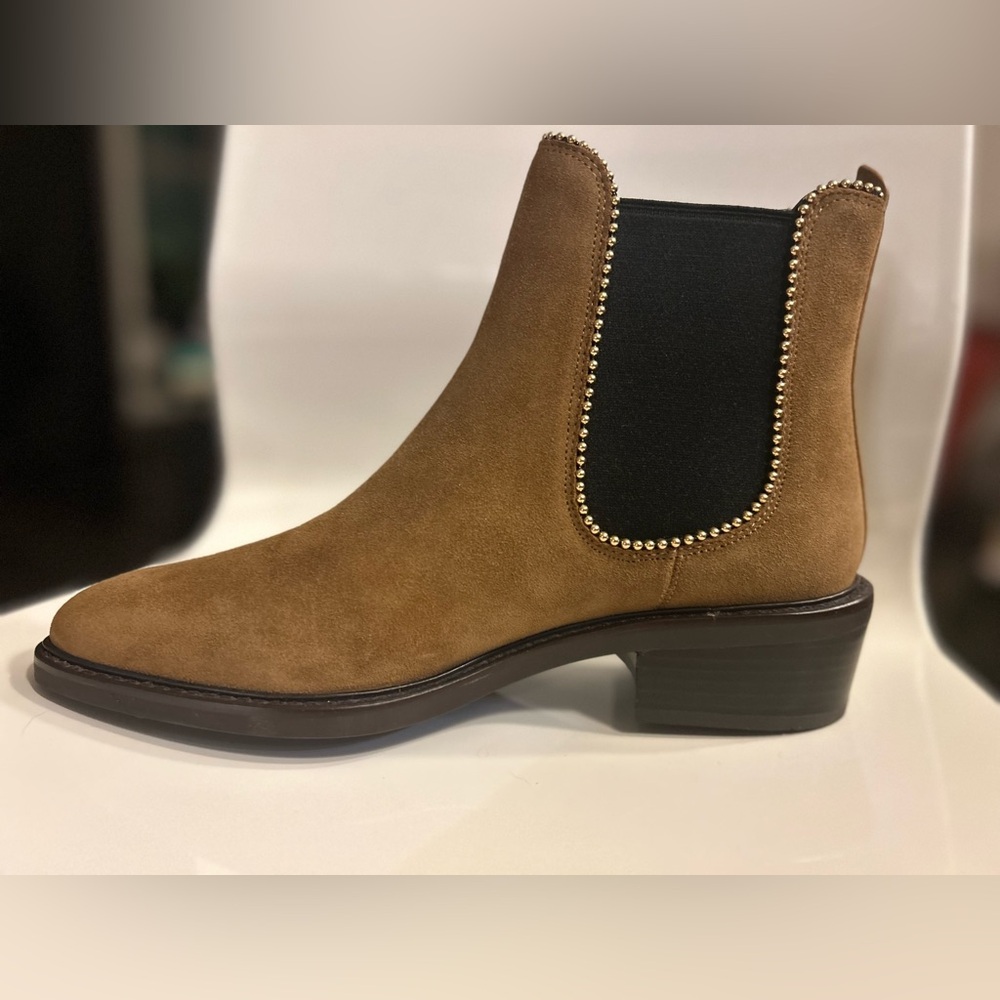 Coach Bowery Suede Booties size 9B. Brand new, never worn.